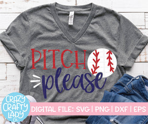 Pitch Please SVG Cut File