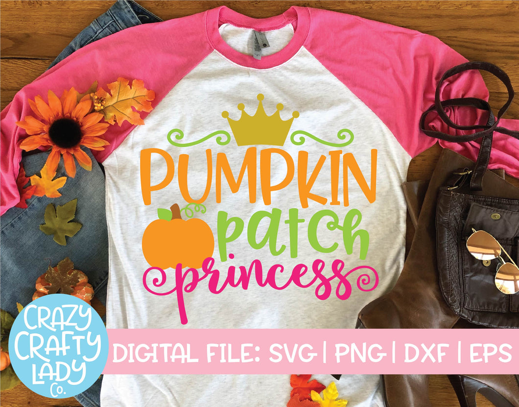 Pumpkin Patch Princess SVG Cut File