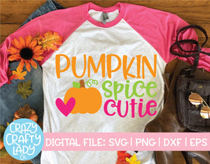 Pumpkin Spice Cutie SVG Cut File