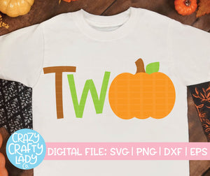 Pumpkin Two SVG Cut File
