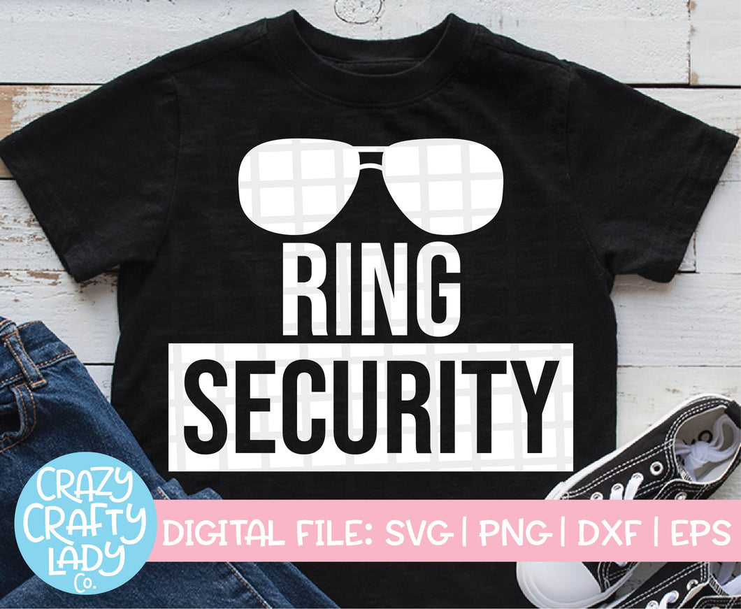 Ring Security SVG Cut File
