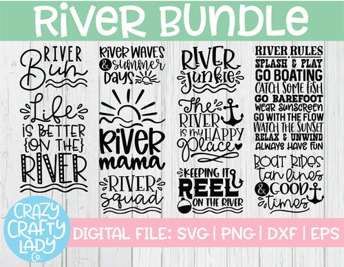 River SVG Cut File Bundle