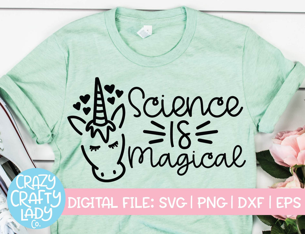 Science Is Magical SVG Cut File