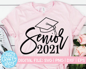Senior 2021 SVG Cut File