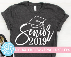 Senior 2019 SVG Cut File