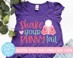 Shake Your Bunny Tail SVG Cut File