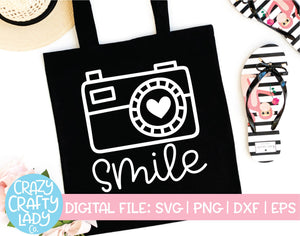 Smile SVG Cut File