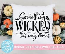 Load image into Gallery viewer, Halloween Sign SVG Cut File Bundle