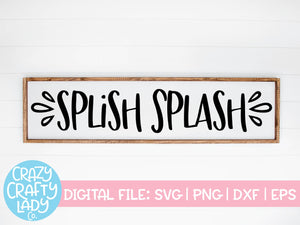 Splish Splash SVG Cut File