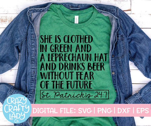 St. Patrick's 24:7 SVG Cut File