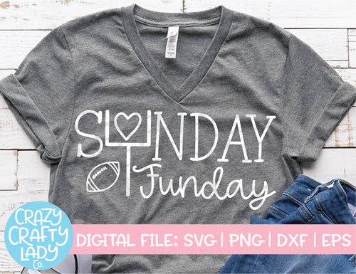Sunday Funday SVG Cut File