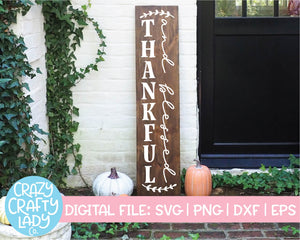 Thankful and Blessed SVG Cut File