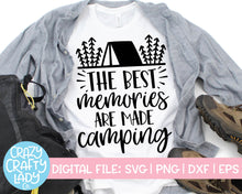 Load image into Gallery viewer, Tent Camping SVG Cut File Bundle