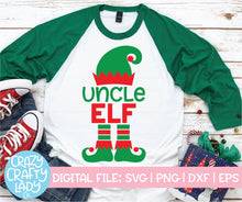 Load image into Gallery viewer, Elf Family SVG Cut File Bundle