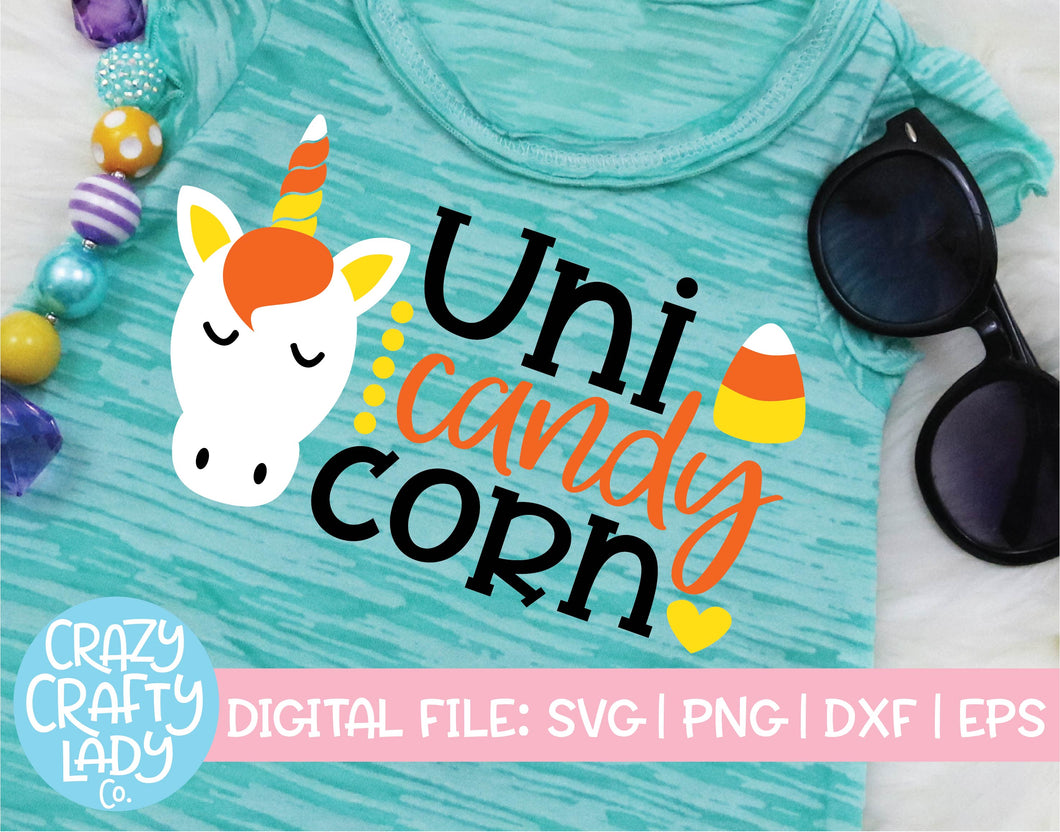 Uni Candy Corn SVG Cut File