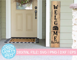 Welcome Home SVG Cut File