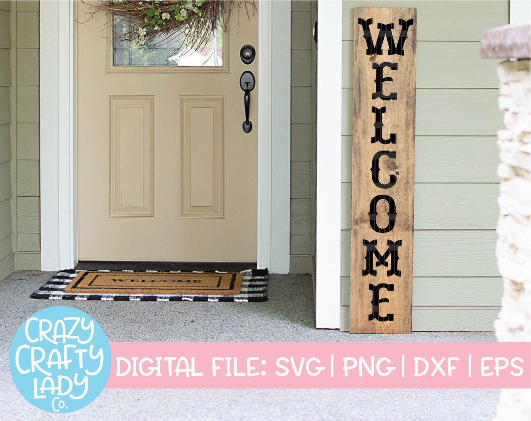 Welcome SVG Cut File