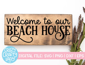 Beach SVG Cut File Bundle