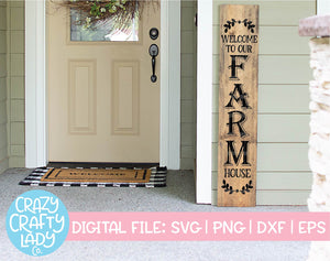 Welcome to Our Farmhouse SVG Cut File