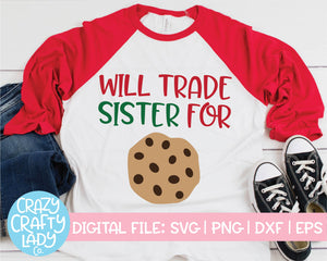 Will Trade for Cookies SVG Cut File Bundle