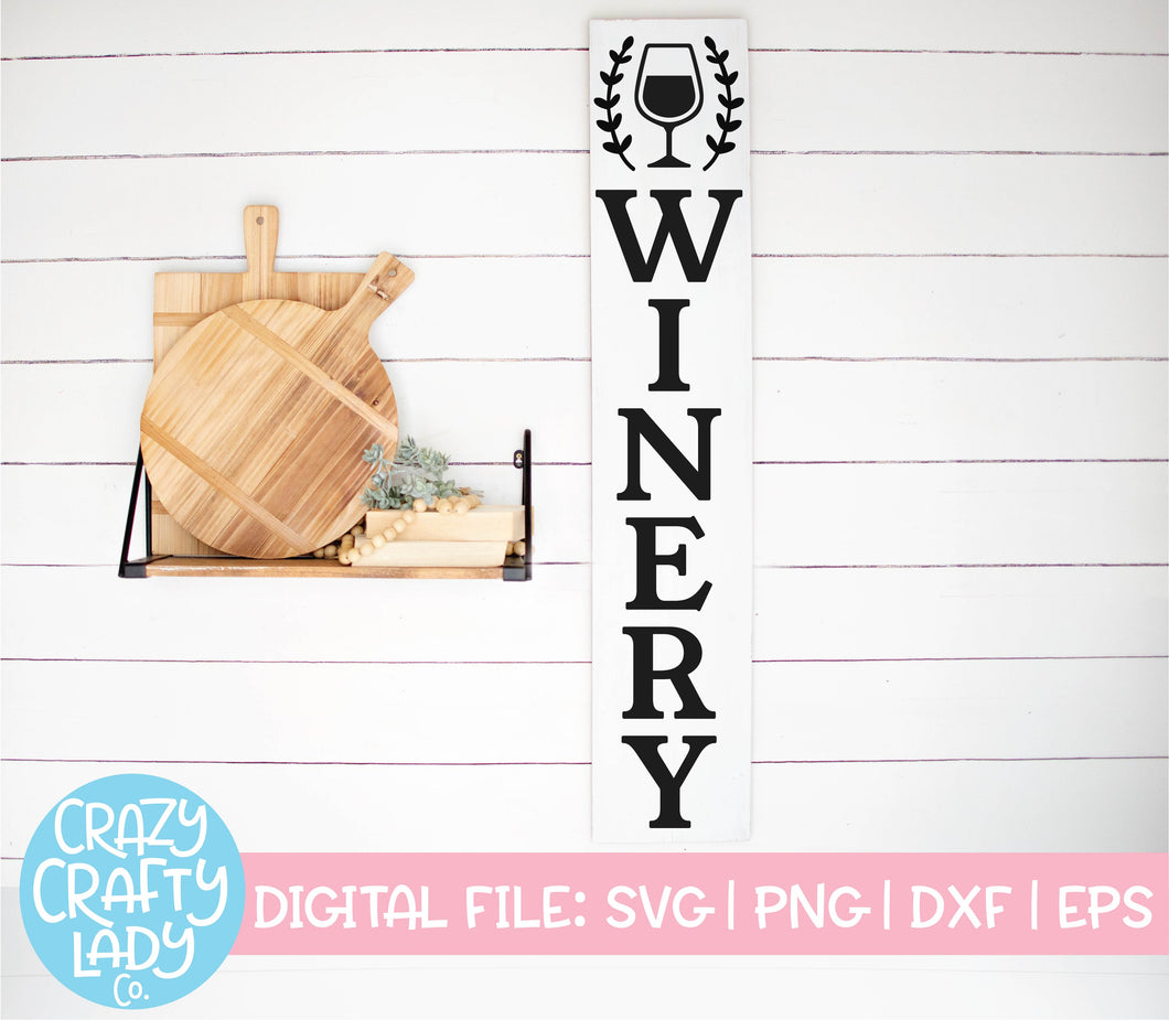 Winery SVG Cut File